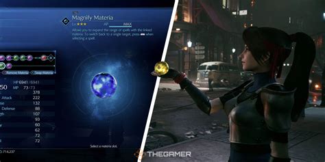 magnify materia ff7 remake|How to Get the Magnify Materia .